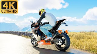 KTM 1190 RC8 R  The Crew Motorfest  4K 60fps [upl. by Icyac]