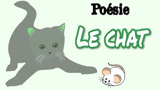 Poésie 🐈 Le chat de Charles Beaudelaire 🐈 [upl. by Nepean]