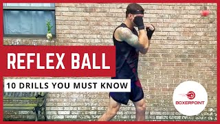 10 Reflex Ball Drills You Must Know Boxing Ball Tutorial [upl. by Vigor]