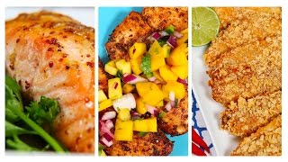 3 Healthy Fish Recipes  Dinner Made Easy [upl. by Cinom]