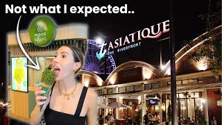 I Went to Bangkok’s Best Night Market Asiatique to try this viral dessert [upl. by Posner]