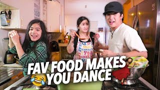 When Your Fav Food Makes You Dance  Ranz and Niana [upl. by Erlinna]