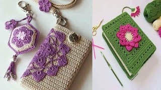 HERMOSAS FUNDAS PARA LIBROS A CROCHET [upl. by Cheney]