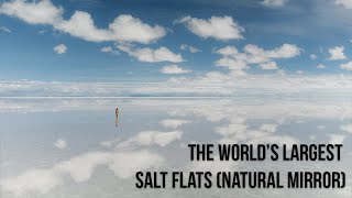 Travelling to the worlds largest Salt Flats Natural Mirror  Travel Vlog [upl. by Tabina166]