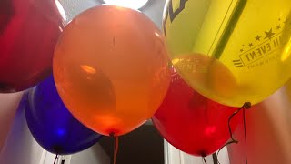 Main Event Eat Bowl Play 16 inch Qualatex balloons [upl. by Garry]