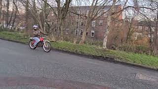 1976 MONTESA 348 COTA MALCOM RATHMELL REPLICA TEST RIDE [upl. by Aihsa]