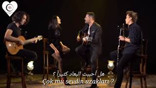 أغنية تركية رائعة مترجمة كاملة نصفي الآخر  Tuna Kiremitçi amp Tuvana Türkay  Diğer Yarım [upl. by Akeihsal240]