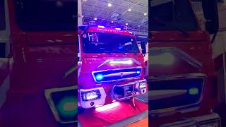 Fire truck flashing lights [upl. by Niajneb]