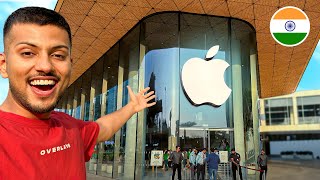 I Visited Indias First Apple Store [upl. by Ecitnerp]