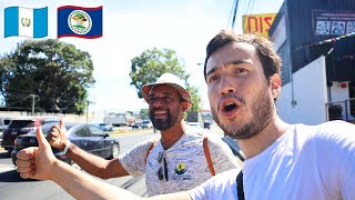 VIAJANDO SIN DINERO de CIUDAD GUATEMALA  BELICE BELMOPÁN 🇧🇿 Pidiendo Ride [upl. by Lohcin]