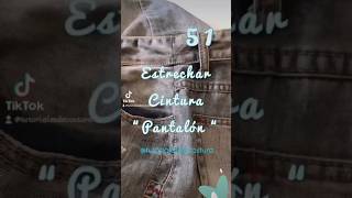 estrechar cintura sewing coser tutorial [upl. by Chang560]