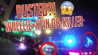 BUSTED WHEELIE VOR DER POLIZEI  KEIN DB KILLER  WR125X  MOTOP [upl. by Markiv]