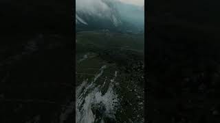 Amazing Dolomites Edge Aerials Italy [upl. by Merry]