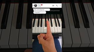 Espero que mi crush entienda🫣🥰 crush piano fun humor music practice [upl. by Beitnes]