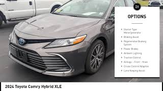 2024 Toyota Camry Hybrid XLE Used 39086A [upl. by Anoblav816]