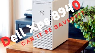 Dell xps 8940 gaming system  Can It Be Saved OR Not [upl. by Noyad450]