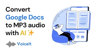 Convert Google Docs to MP3  Create Audiobooks from Documents [upl. by Gilliette]