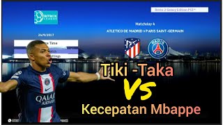 Tiki  Taka vs kecepatan Mbappe [upl. by Alastair]