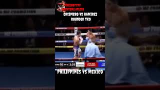 CASIMERO VS RAMIREZ ROUND 10 TKO boxingtraining boxinghighlights johnrielcasimero angasngpinas [upl. by Geier]