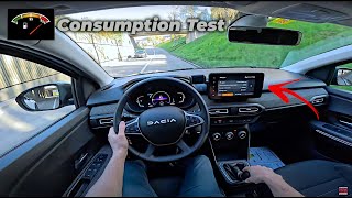 Dacia Jogger 140 Hybrid Fuel Consumption Test [upl. by Birchard]