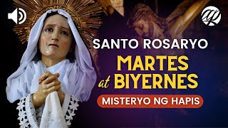 Santo Rosaryo MARTES at BIYERNES • Misteryo ng Hapis Sorrowful Mysteries [upl. by Maison417]