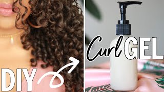 DIY Flaxseed Gel for Curly Hair  How to Make it Last Longer 2 Easy Ways [upl. by Soirtemed887]