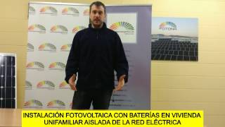 Fotovoltaica Aislada para Vivienda de Consumo Alto [upl. by Liam188]