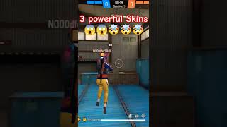 3 Powerful Skin😨👂freefire opskins RAISTAR bhi kuch nhi kar sakta😨😨 freefirefacts garenafreefire [upl. by Wes765]