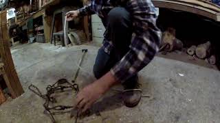 Trapping setting a Conibear trap made easy [upl. by Acinoryt636]