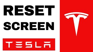 How to Reset Your Tesla Screen Easily  2024 [upl. by Eelarak]