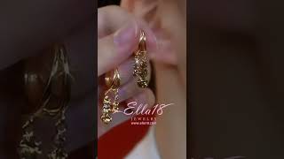 Beautiful Stunning😍 Elegant Earrings ❤  Share and like them  shortsvideo earrings jewelry [upl. by Joceline43]