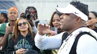 DeSoto Football Head Coach Claude Mathis Addresses Team after Win over Southlake Carroll [upl. by Eedak626]