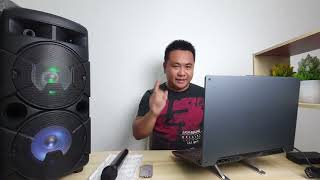 PROMAC PS602BT PARTY SPEAKER BLUETOOTH SPEAKER SOUND TEST REVIEW [upl. by Kirkpatrick]