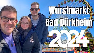 Wurstmarkt Bad Dürkheim 2024  Vom größten Festival Deutschlands zum größten Weinfest der Welt 🎡 [upl. by Aynotan]