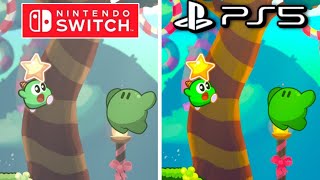 Gimmick 2 PS5 vs Nintendo Switch Graphics Comparison [upl. by Ecirp]