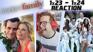 Modern Family 1x231x24 quotHawaiiFamily Portraitquot Reaction [upl. by Atilrep]