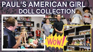 PAULS AMERICAN GIRL DOLL COLLECTION  SHOW AND TELL IN THE DOLL SHOP  EXPERT IDENTIFICATION [upl. by Genesa]