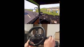 ETS2 Scania 142H V8 open pipe North Norway ProMods map Steering Wheel Manual Shifter truck ets2 [upl. by Victoir878]