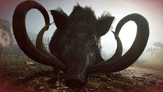 Erymanthian Boar Nightmare difficulty no damage no abilities no bow melee only AC Odyssey [upl. by Vasyuta122]