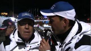 Analyse WM Skifliegen Vikersund  25022012 [upl. by Watson]