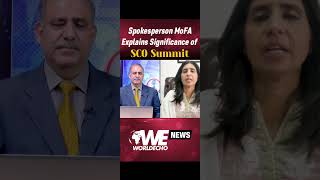 Spokesperson Ministry of Foreign Affairs Talks About SCO Summit 2024  SCO Summit Pakistan [upl. by Aseefan]