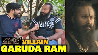 KGF Chapter 1 VILLAIN Garuda In Conversation With FilmiFever  Ramachandra Raju  Yash  Bengaluru [upl. by Haleehs]