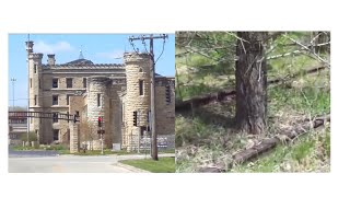 Joliet Prison amp Hidden Railroad Tracks To Nowhere In Nearby Woods suelovestrains [upl. by Handy]