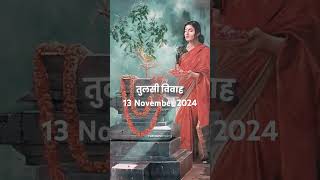 Tulsi Vivha 2024 tulsi bhajan trendingonshorts [upl. by Anitrebla774]