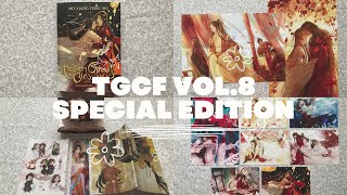 UNBOXING 💍 Heaven Officials Blessing 天官赐福TGCF Volume 8 Special Edition 💍 [upl. by Cortney933]