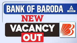 Bank Of Baroda Recruitment 2024  BOB New Vacancy 2024 Out  Full Details [upl. by Lombard]