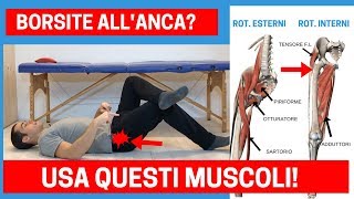 Questi 2 muscoli possono risolvere la tua BORSITE TROCANTERICA [upl. by Cohette]