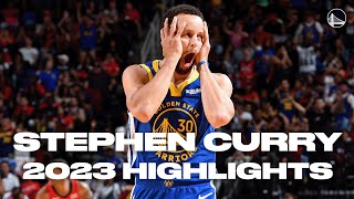 1 HOUR of Stephen Curry Highlights from 2023 ⚡️ [upl. by Kiri]