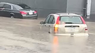 Ontario London incredible flooding today 2024 [upl. by Crysta]