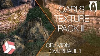 Oblivion  2018 Graphic Overhaul amp Remastered Textures Tutorial Qarls Texture Pack 3 Mods [upl. by Attelrac]